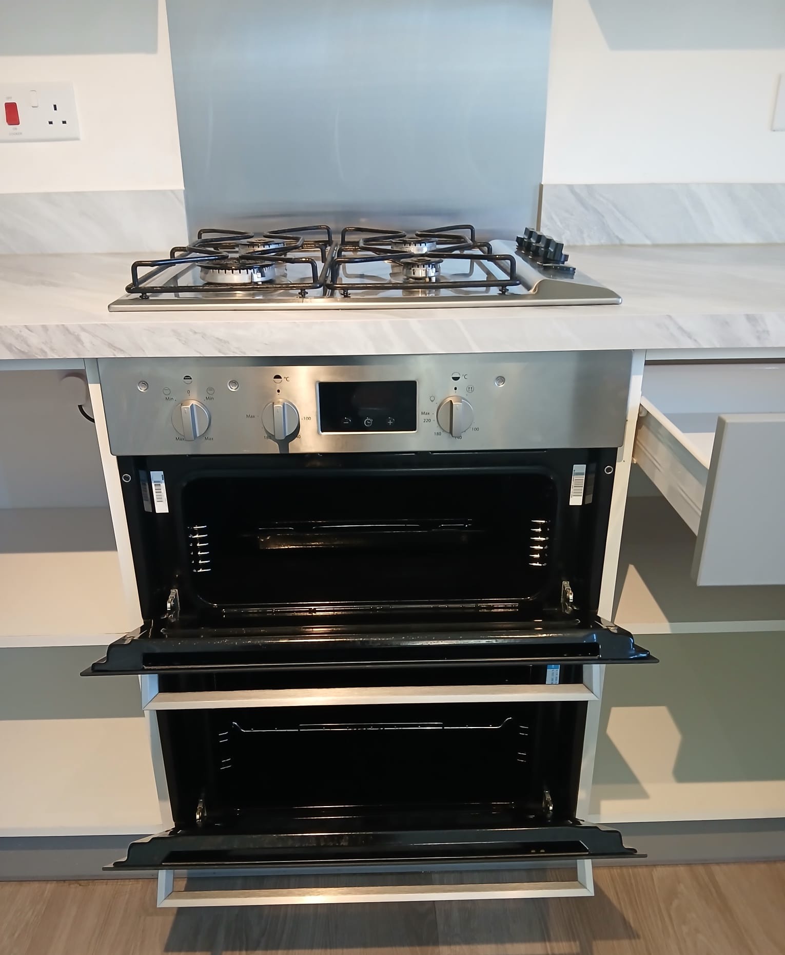 Double Oven & Chrome Rack Restoration